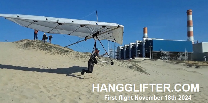 First flight of the TPGH 4.6 by Andy B. at Dockweiler November 18th 2024